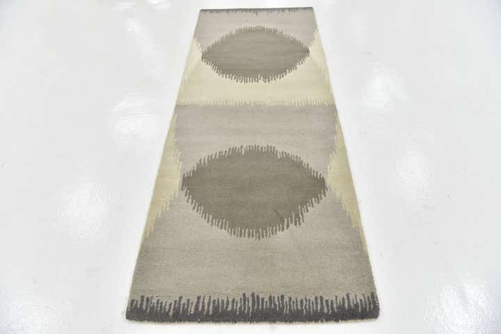 2' 7 x 7' Luna Wool Runner Rug