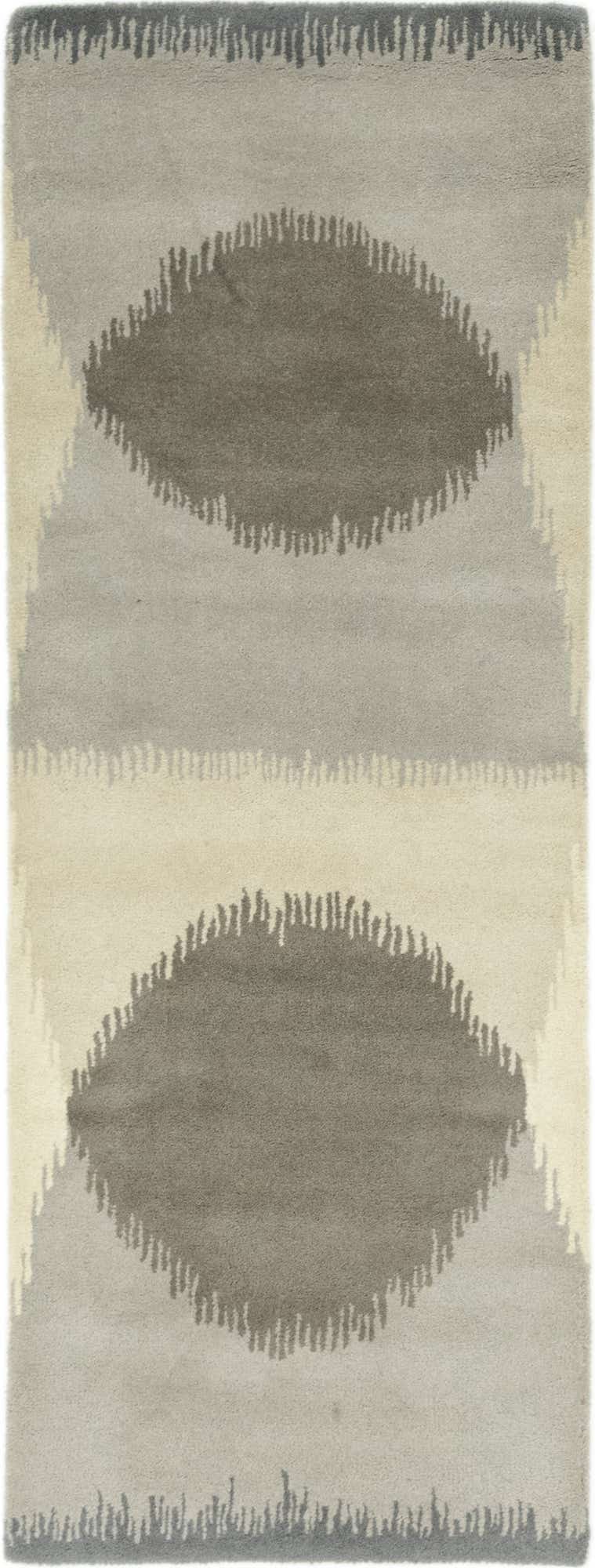 2' 7 x 7' Luna Wool Runner Rug