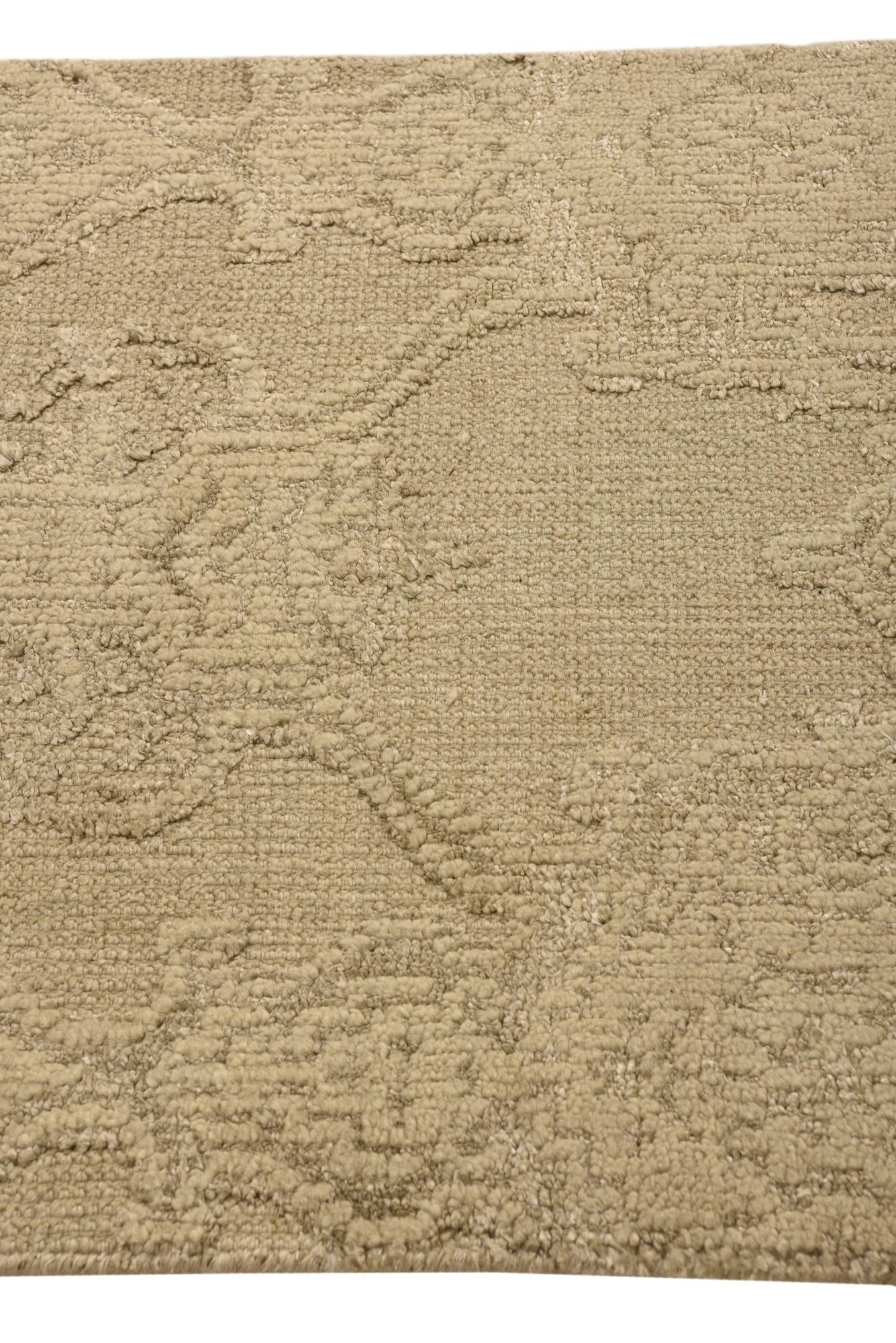 2' 9 x 8' 8 Hand Knotted Luna Runner Rug