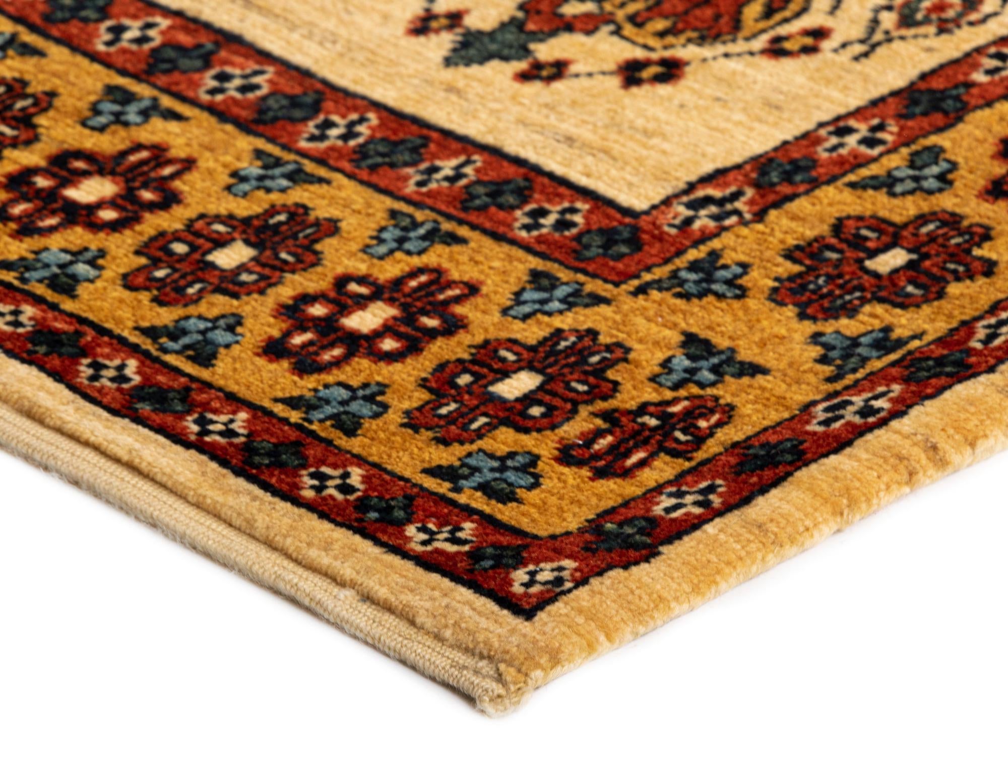 2' 7 x 9' 6 Luribaft Wool Runner Rug