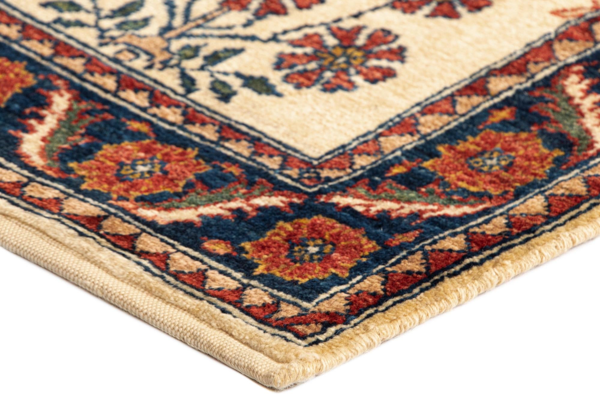 2' 9 x 9' 11 Luribaft Wool Runner Rug
