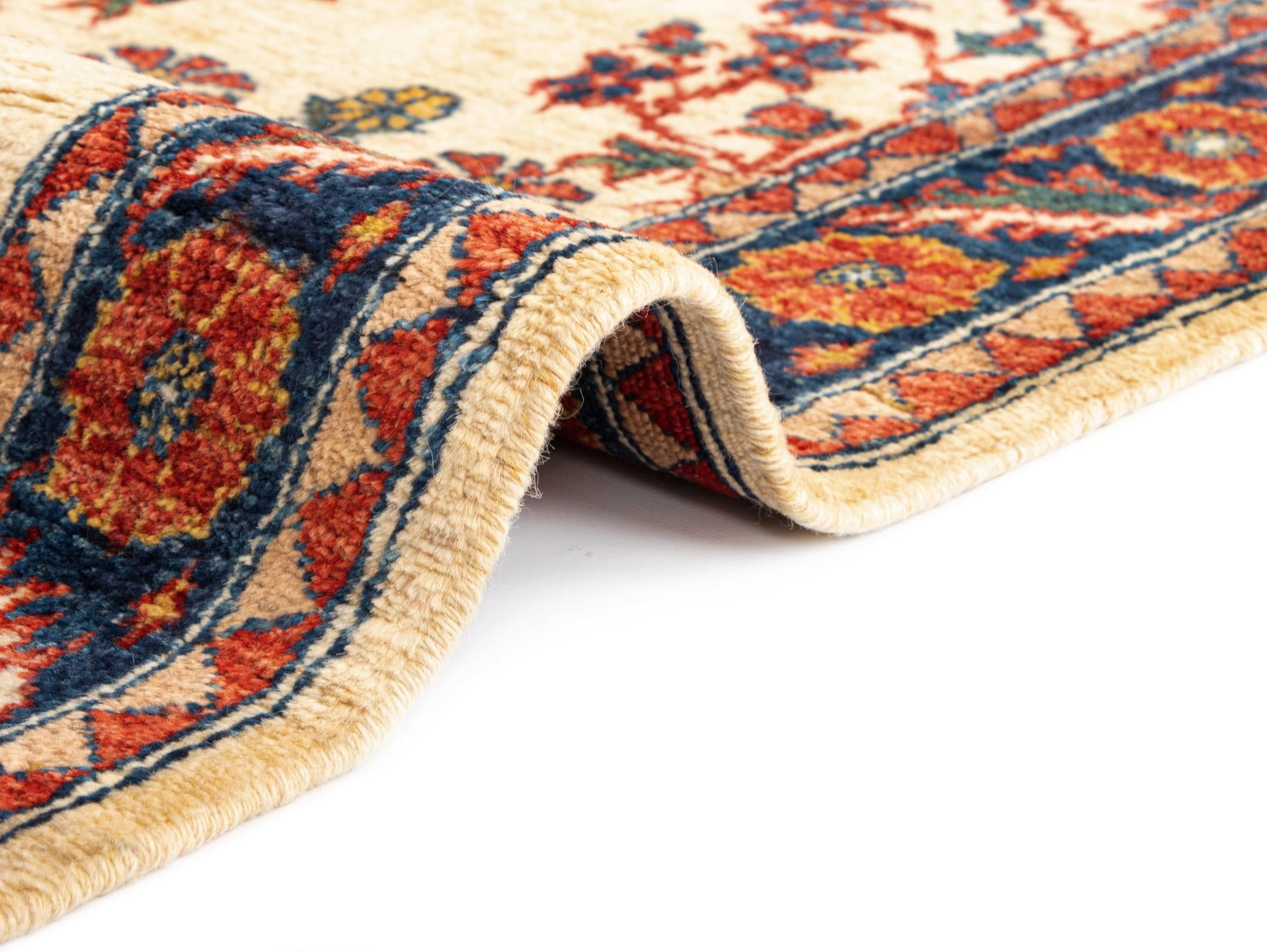 2' 9 x 9' 11 Luribaft Wool Runner Rug