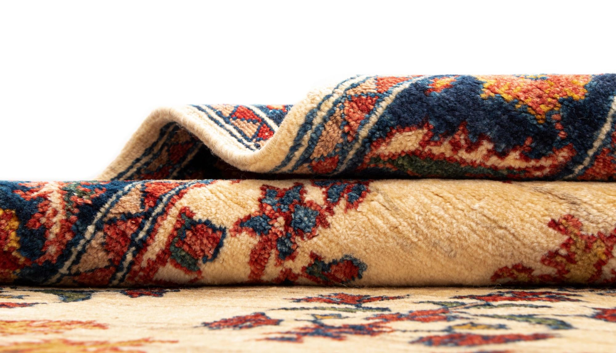 2' 9 x 9' 11 Luribaft Wool Runner Rug