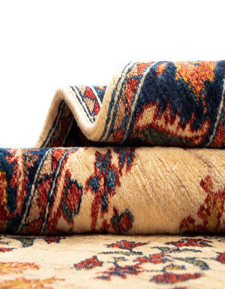 Detail image of 2' 9 x 9' 11 Luribaft Wool Runner Rug