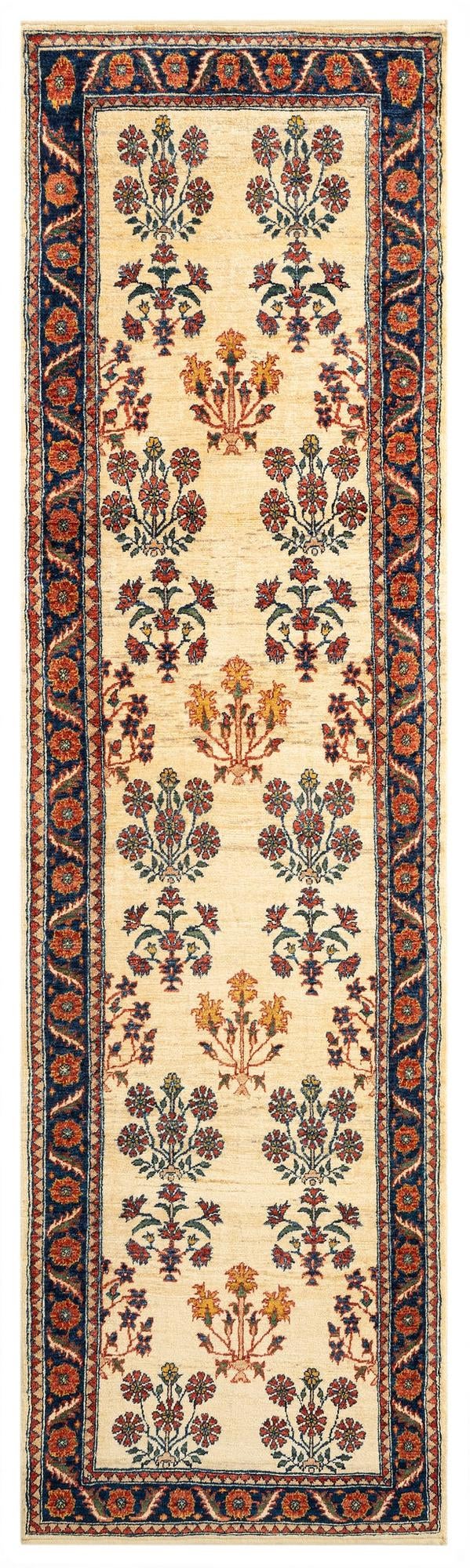 2' 9 x 9' 11 Luribaft Wool Runner Rug