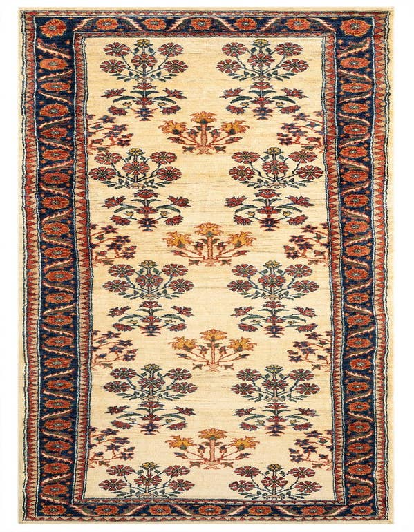 Detail image of 2' 9 x 9' 11 Luribaft Wool Runner Rug