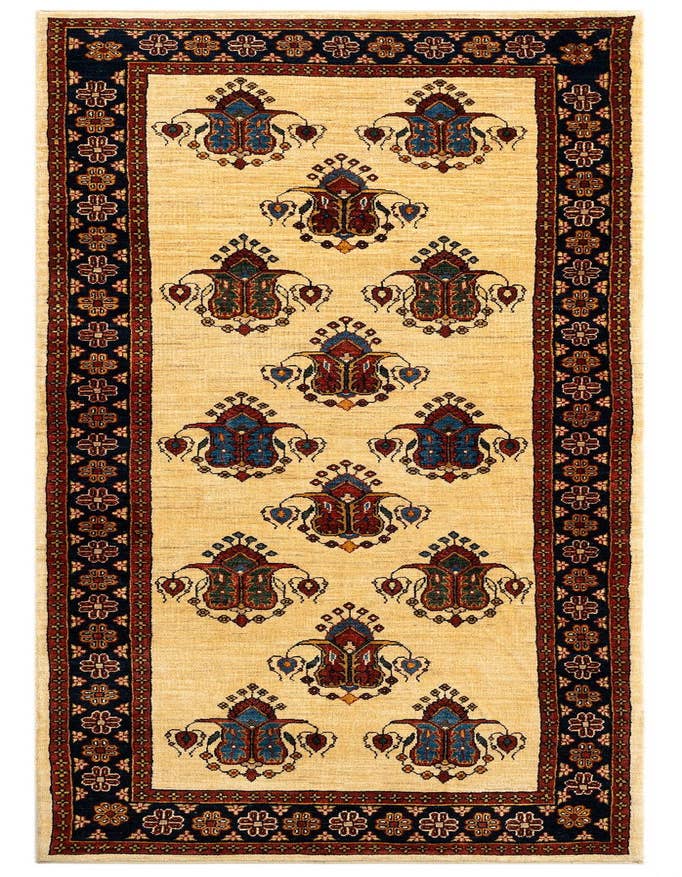Detail image of 3' 1 x 9' 5 Luribaft Wool Runner Rug