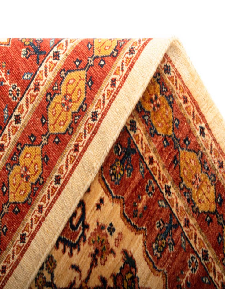 Detail image of 2' 8 x 9' 10 Luribaft Wool Runner Rug