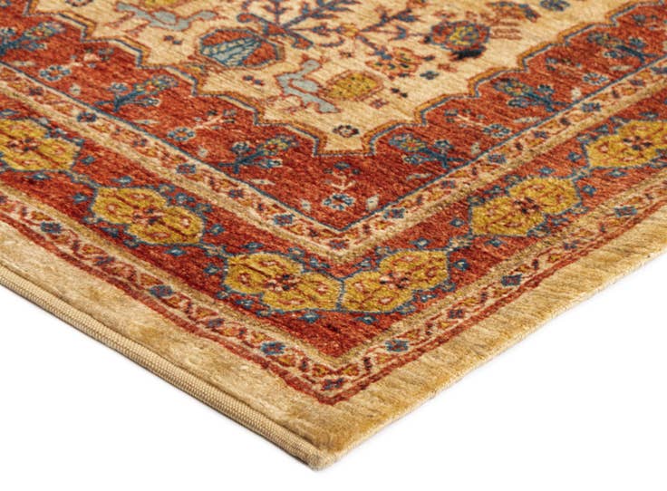 Detail image of 2' 9 x 10' 5 Luribaft Wool Runner Rug
