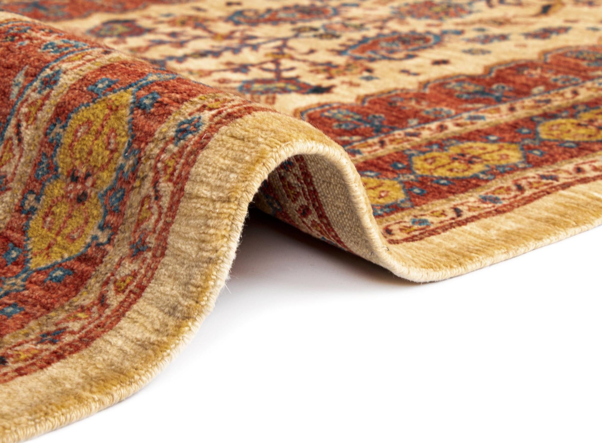 2' 9 x 10' 5 Luribaft Wool Runner Rug