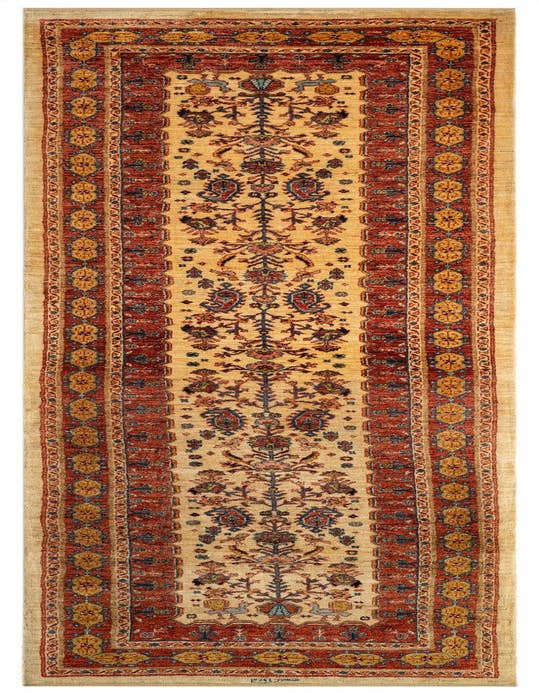 Detail image of 2' 9 x 10' 5 Luribaft Wool Runner Rug