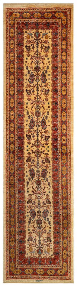 Detail image of 2' 9 x 10' 5 Luribaft Wool Runner Rug