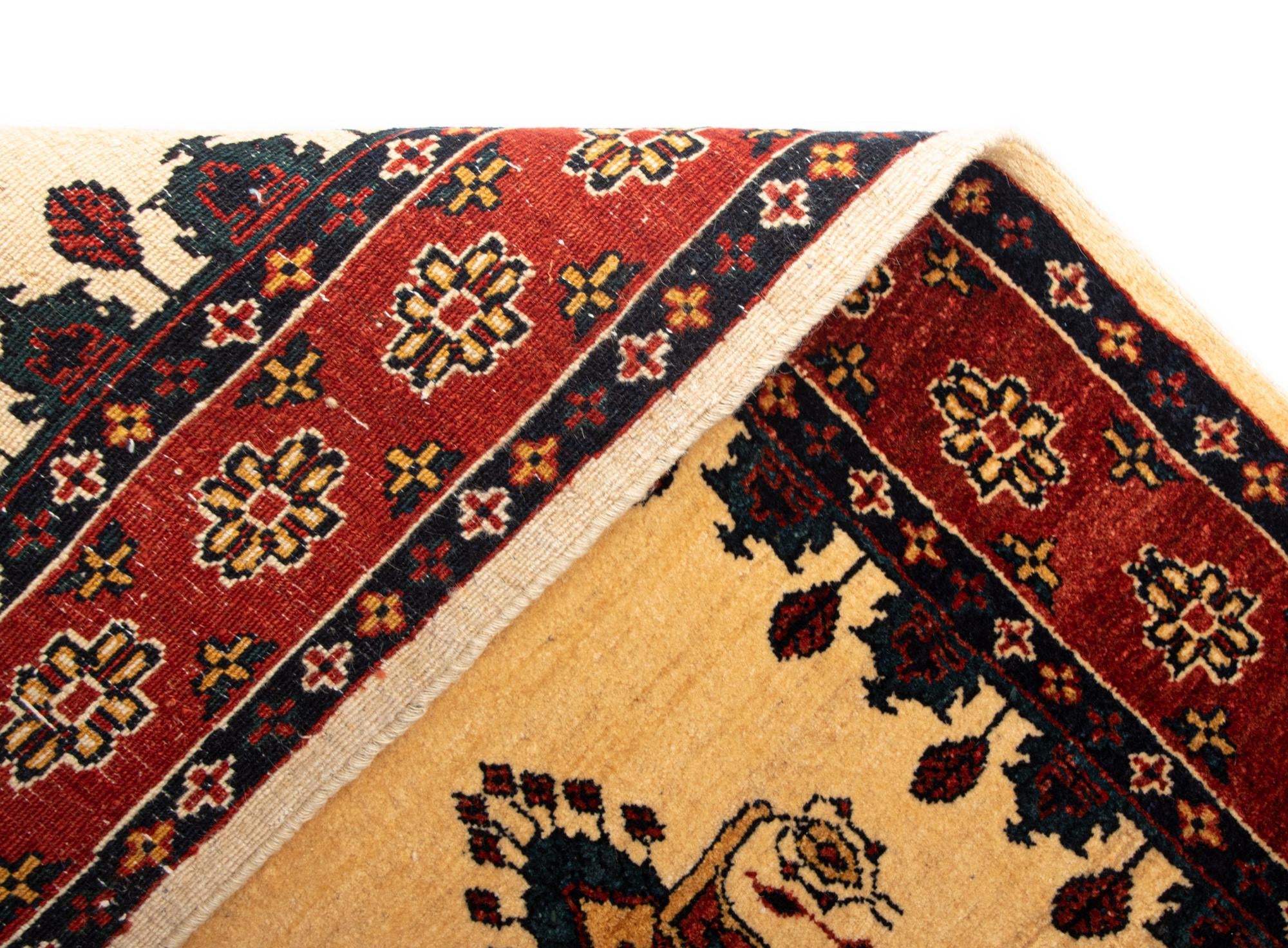 2' 7 x 9' 9 Luribaft Wool Runner Rug