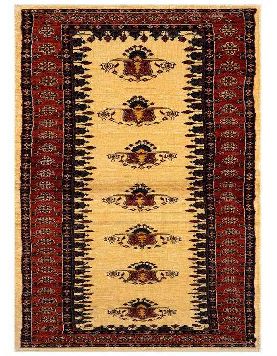 Detail image of 2' 7 x 9' 9 Luribaft Wool Runner Rug