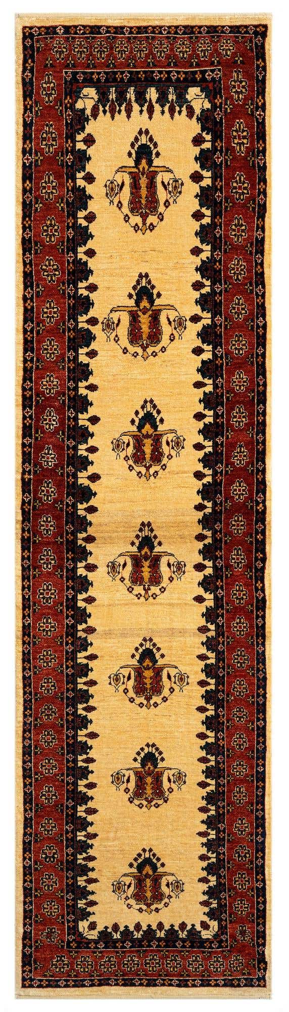 2' 7 x 9' 9 Luribaft Wool Runner Rug