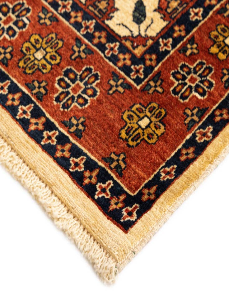 Detail image of 3' x 9' 10 Luribaft Wool Runner Rug