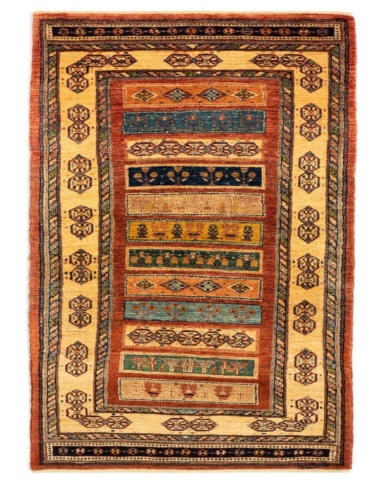 Detail image of 2' 6 x 6' 3 Luribaft Wool Runner Rug