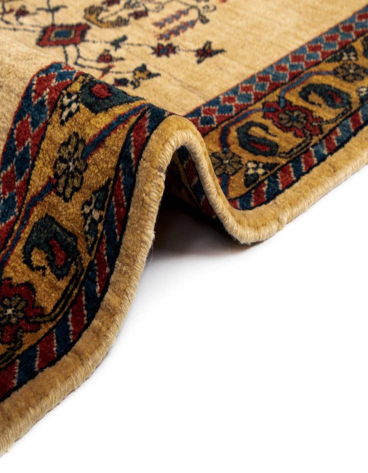 Detail image of 2' 9 x 8' 11 Luribaft Wool Runner Rug