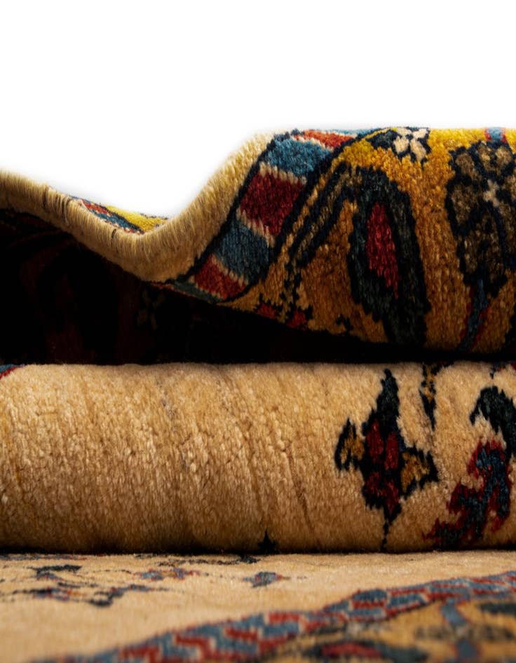 Detail image of 2' 9 x 8' 11 Luribaft Wool Runner Rug