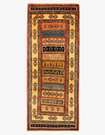 2' 6 x 6' 3 Luribaft Wool Runner Rug