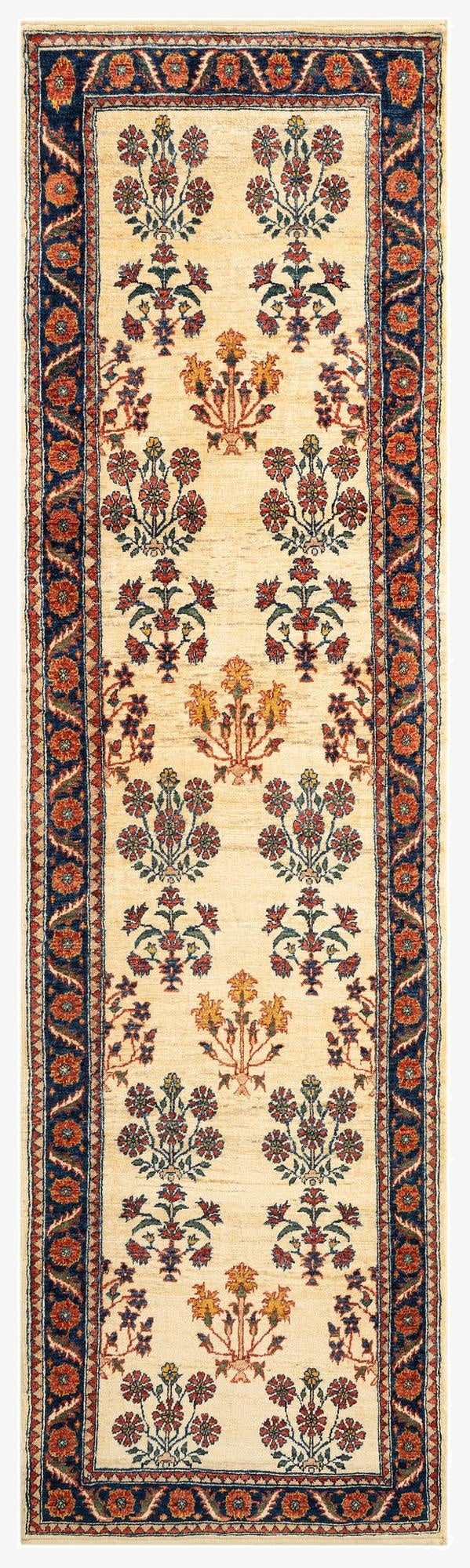 2' 9 x 9' 11 Luribaft Wool Runner Rug