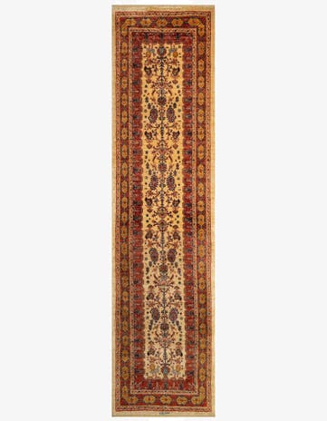 2' 9 x 10' 5 Luribaft Wool Runner Rug