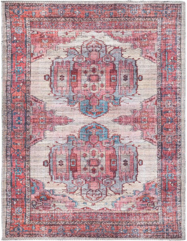 Detail image of 2' x 4' Washable Maahru Runner Rug