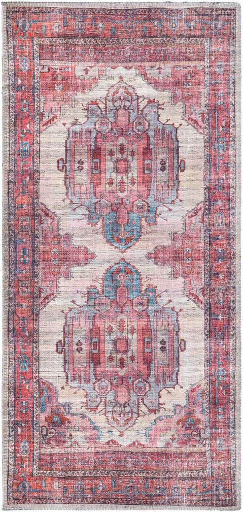 2' x 4' Washable Maahru Runner Rug