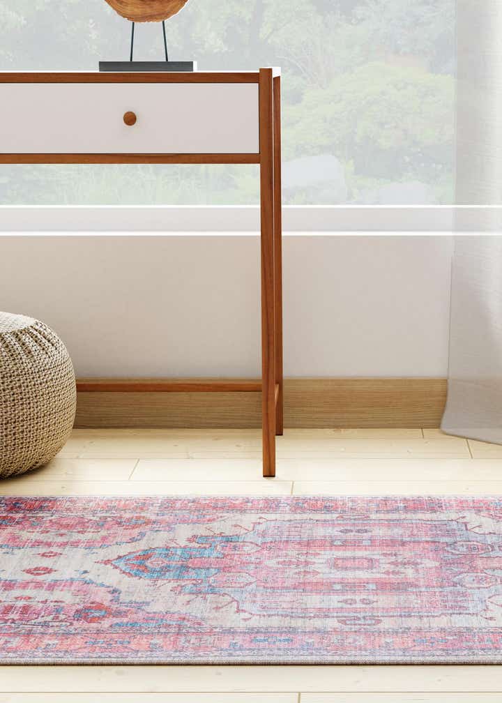 2' x 4' Washable Maahru Runner Rug