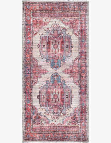 2' x 4' Washable Maahru Runner Rug
