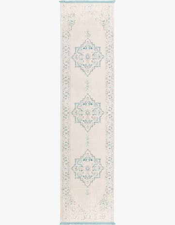 Beige Modern Classical Runner Rug