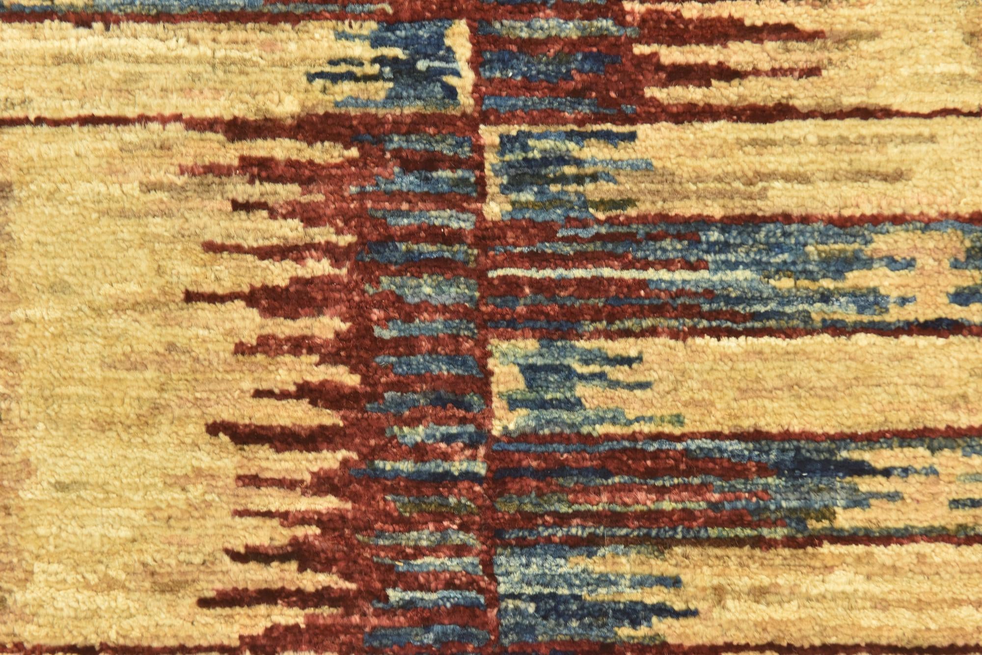 2' 9 x 9' 6 Hand Knotted Modern Ziegler Runner Rug