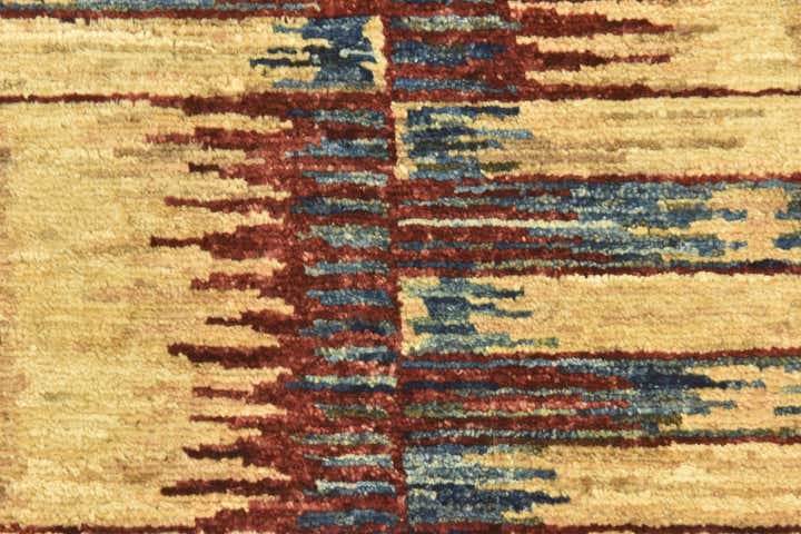 2' 9 x 9' 6 Hand Knotted Modern Ziegler Runner Rug