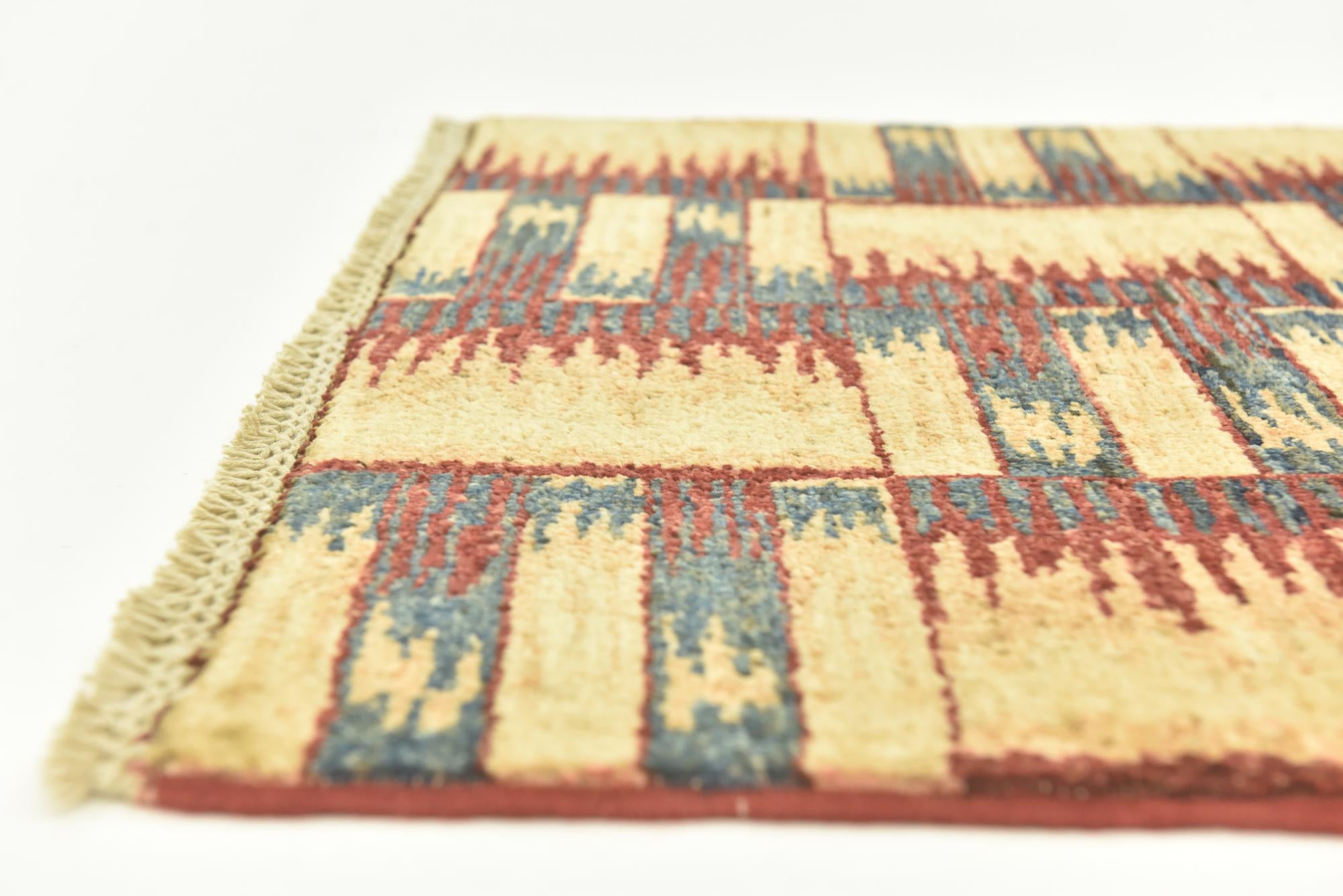2' 9 x 9' 6 Hand Knotted Modern Ziegler Runner Rug