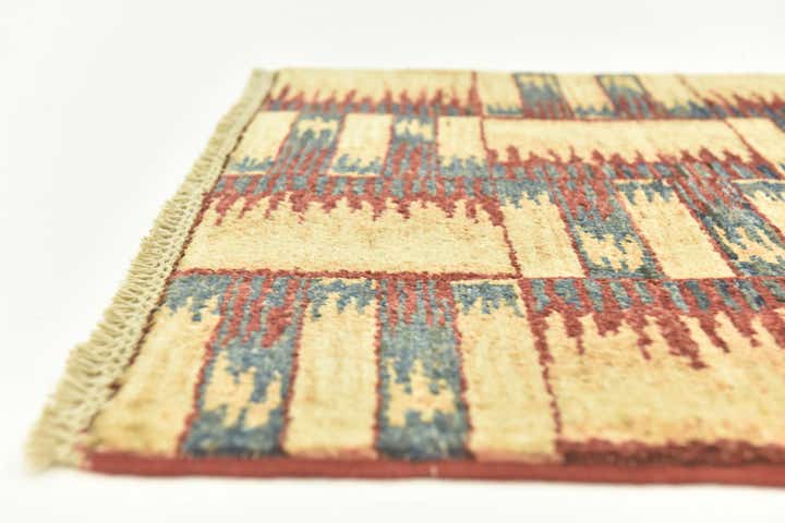 2' 9 x 9' 6 Hand Knotted Modern Ziegler Runner Rug