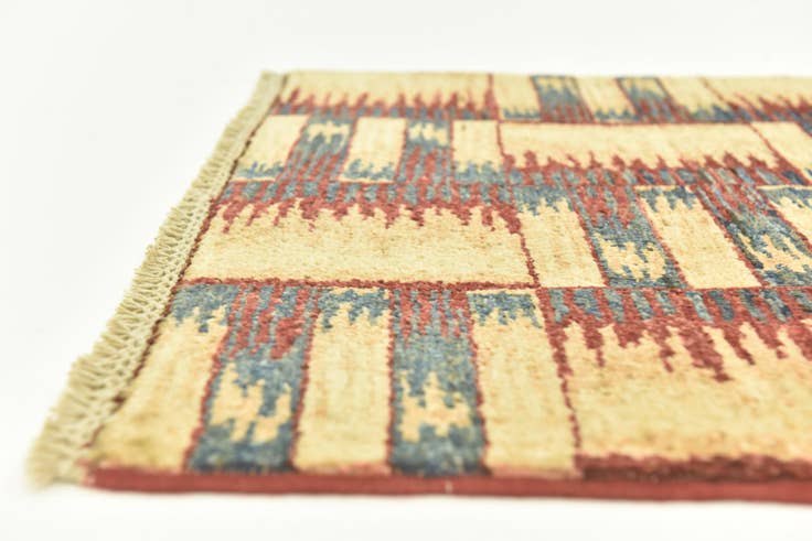 Detail image of 2' 9 x 9' 6 Hand Knotted Modern Ziegler Runner Rug