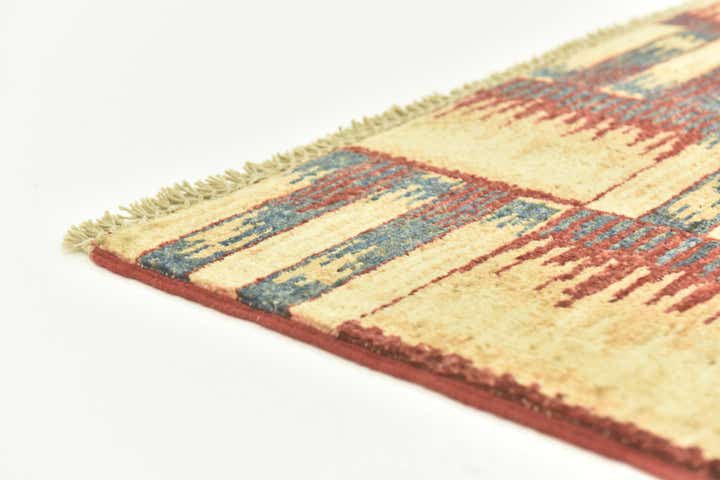2' 9 x 9' 6 Hand Knotted Modern Ziegler Runner Rug
