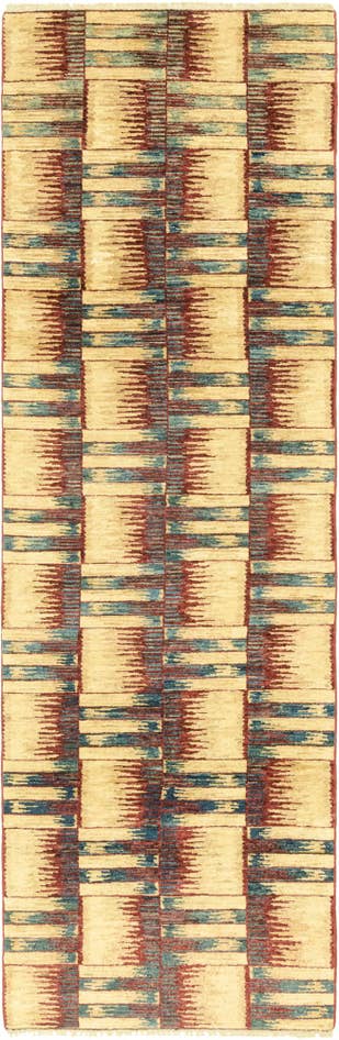 Detail image of 2' 9 x 9' 6 Hand Knotted Modern Ziegler Runner Rug