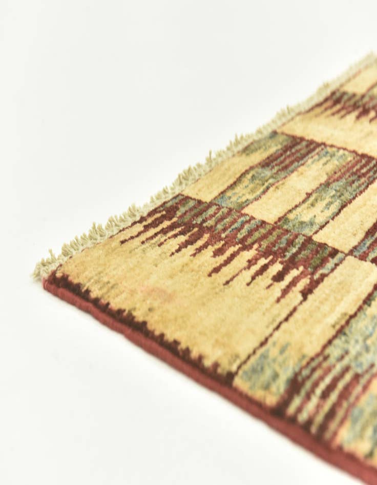 Detail image of 2' 8 x 9' 6  Hand Knotted Modern Ziegler Runner Rug