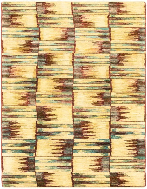 Detail image of 2' 8 x 9' 6 Hand Knotted Modern Ziegler Runner Rug