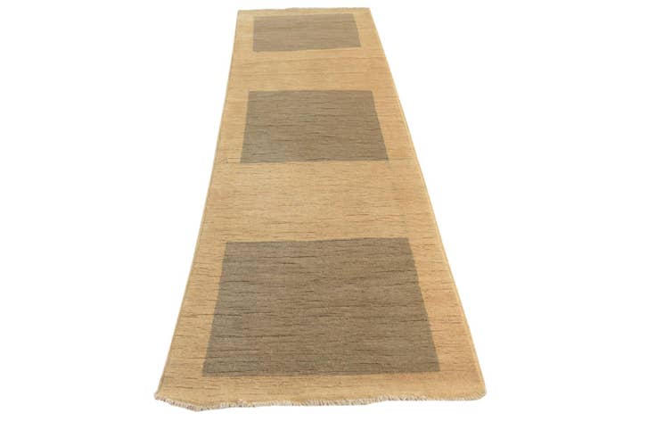 Detail image of 2' 8 x 9' 9 Hand Knotted Modern Ziegler Runner Rug