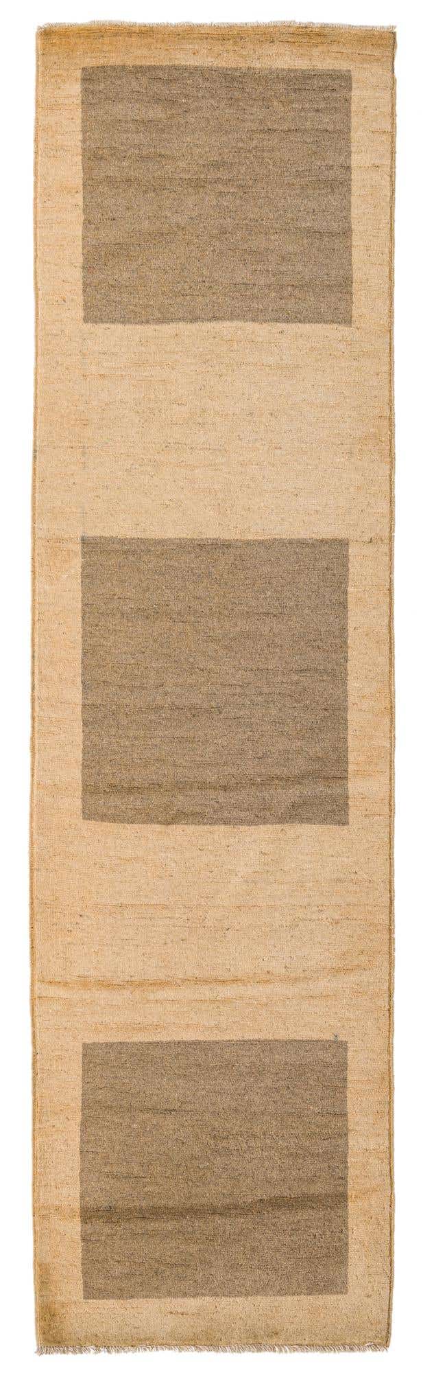 2' 8 x 9' 9 Hand Knotted Modern Ziegler Runner Rug