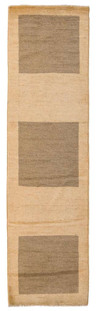 2' 8 x 9' 9 Hand Knotted Modern Ziegler Runner Rug