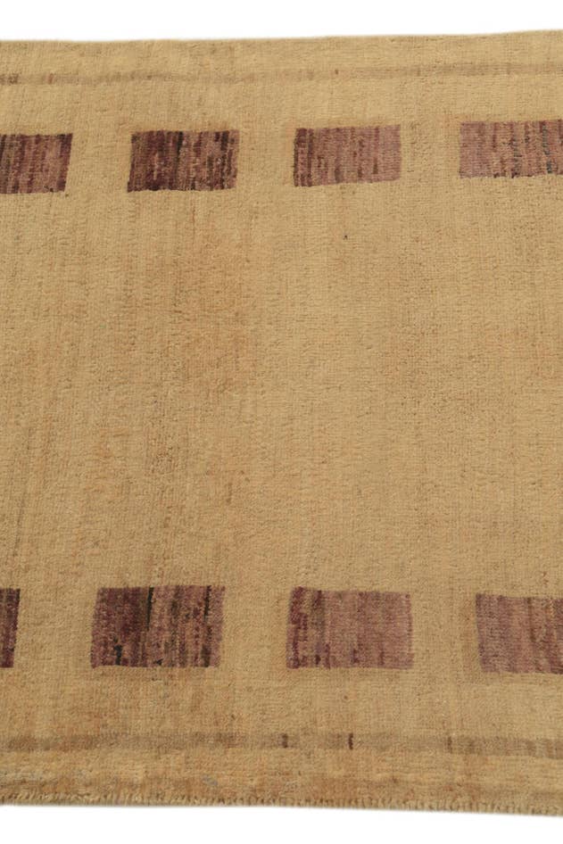 Detail image of 2' 6 x 9' 6 Hand Knotted Modern Ziegler Runner Rug