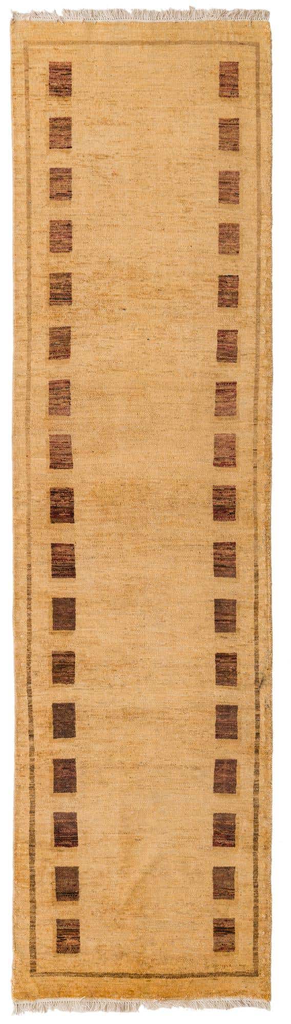 2' 6 x 9' 6 Hand Knotted Modern Ziegler Runner Rug