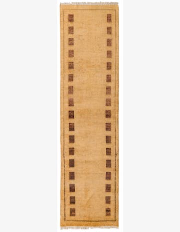 2' 6 x 9' 6 Hand Knotted Modern Ziegler Runner Rug