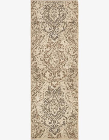 Beige Mojave Runner Rug