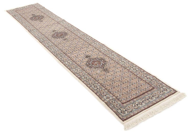 Detail image of 2' 5 x 13' 3 Hand Knotted Mood Persian Wool Runner Rug