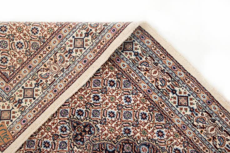 Detail image of 2' 5 x 13' 3 Hand Knotted Mood Persian Wool Runner Rug