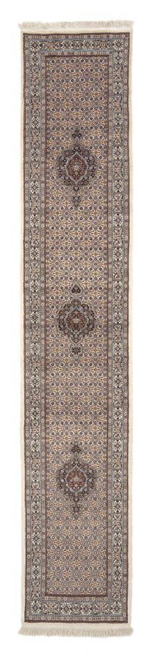Detail image of 2' 5 x 13' 3 Hand Knotted Mood Persian Wool Runner Rug